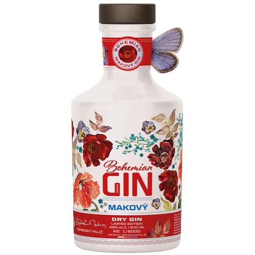 Bohemian Gin Makový 45% 0,5L Žufánek L.E.