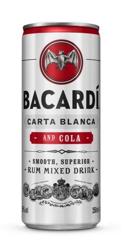 Bacardi Cola 0,25l 5%