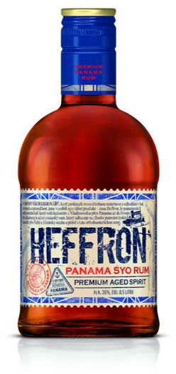 Heffron Panama Rum 5y 0,5l 38% / Bourbon