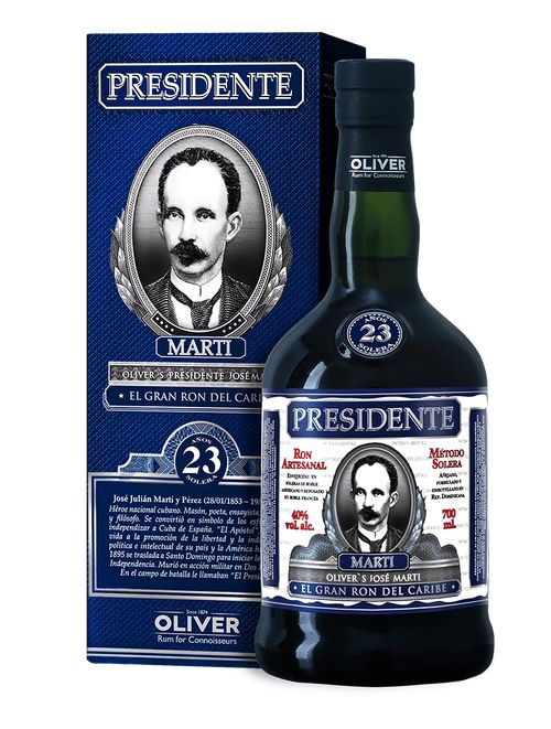 Presidente rum Presidente Marti rum 23yo 40% 0,7l