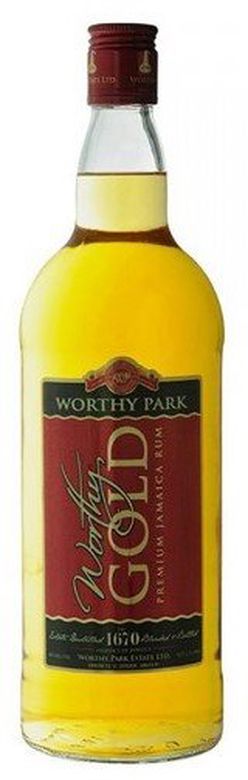 Worthy Park  Gold 1l 40% / Bourbon
