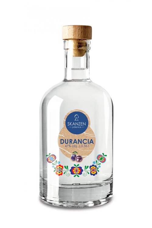 Slivovice Durancia 47% 0,35 Skanzen Modrá