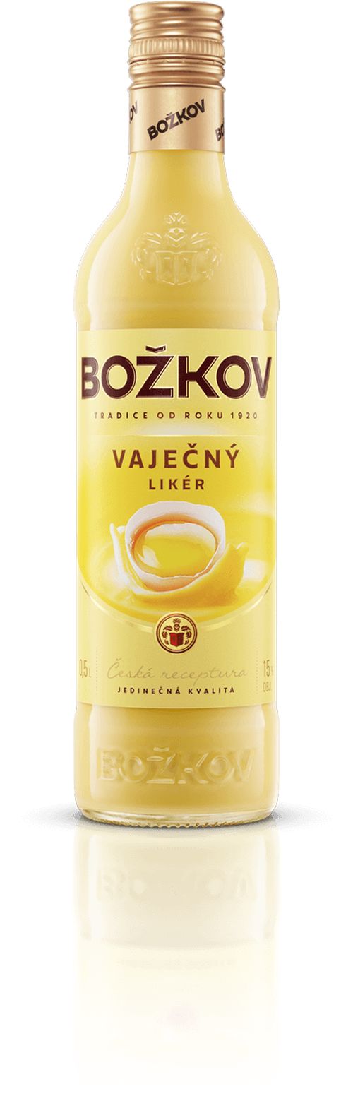 Božkov Vaječný Likér 15% 1l