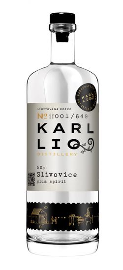 Karl LIQ Slivovice 48% 0,5L