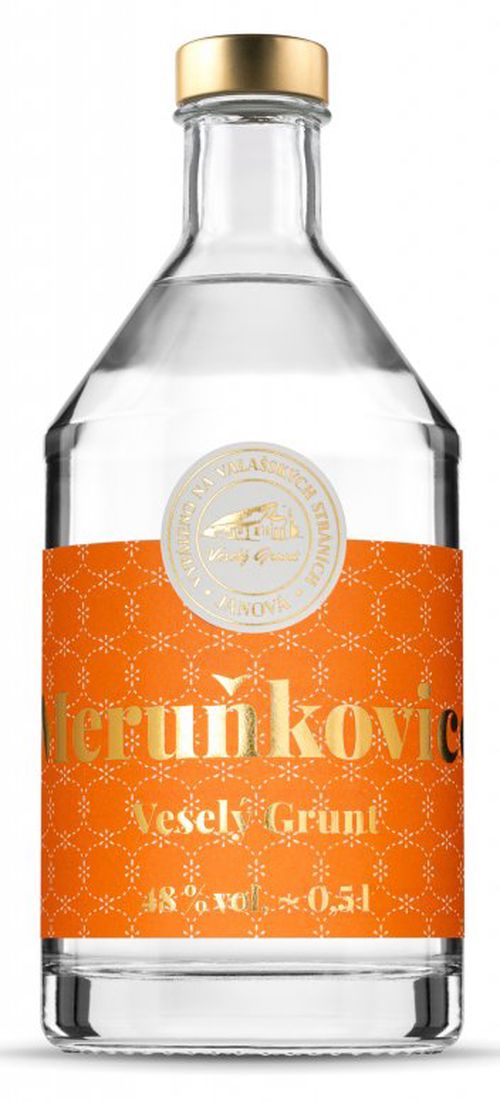 Veselý Grunt Meruňkovice 48% 0,5L