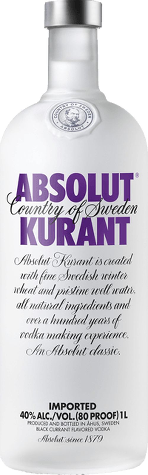 Absolut Kurant 40% 1l