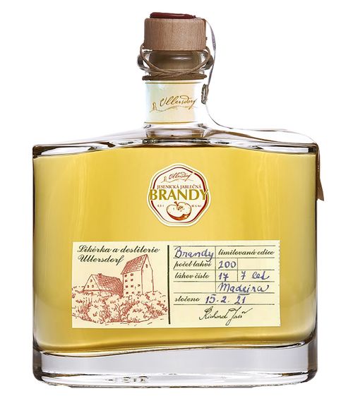 Ullersdorf Jesenický Calvados 45% 0,5L - Česká kalvados