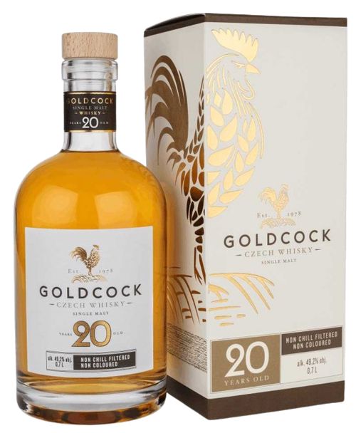 Whisky Gold Cock 20yo 49,2% 0,7