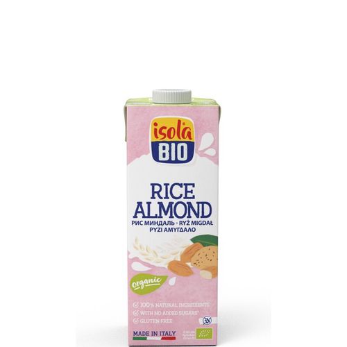 ABAFOODS S.r.l. Rýžový nápoj mandlový Isola BIO 250 ml