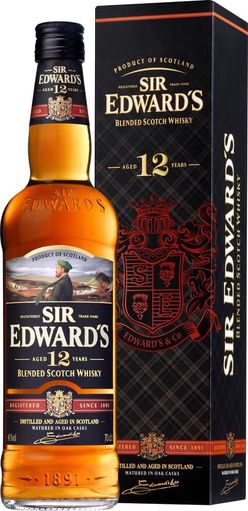 Sir Edward's Blended Scotch Whisky 12y 0,7l 40% GB