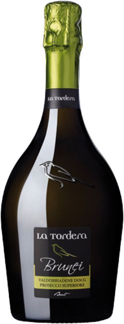 La Tordera Brunei Valdobbiadene DOCG Prosecco Superiore Brut 0,75l 11,5%