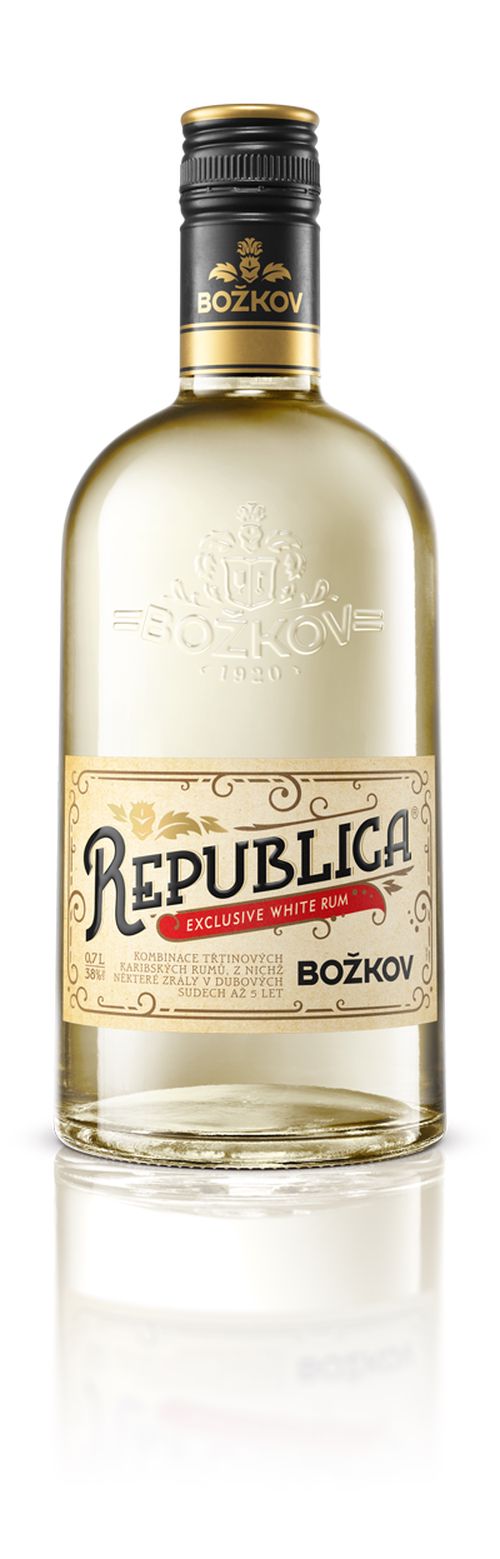 Božkov Republica Exclusive White 38% 0,7l