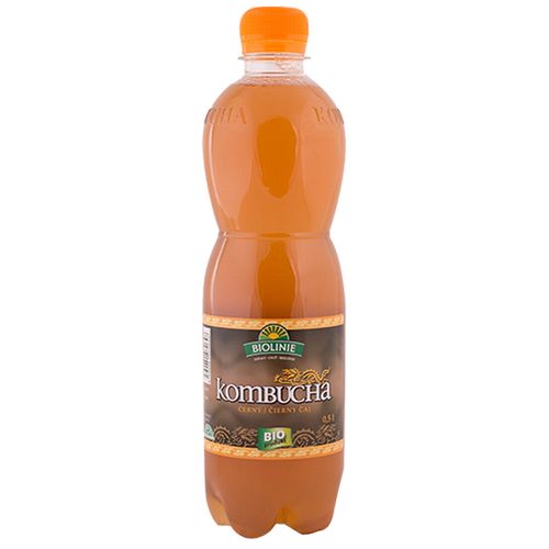 PRO-BIO, obchodní společnost s r.o. BIOLINIE kombucha černý čaj BIO - 500 ml