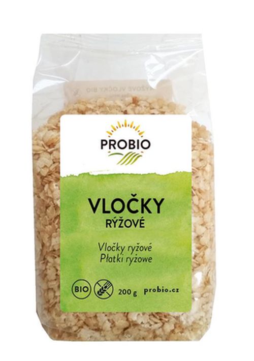 PRO-BIO obchod.spol. s r.o. Vločky rýžové 200 g BIO PROBIO