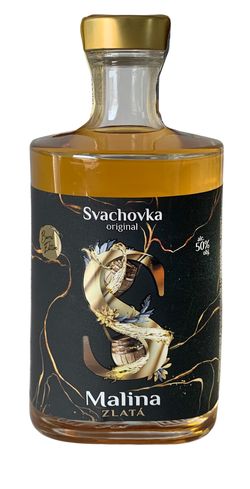 Svach Zlatá Malinovice 50% 0,5L