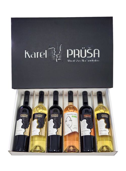Karel Průša Vinařství Na Soutoku kolekce vín 6×0,75l GB
