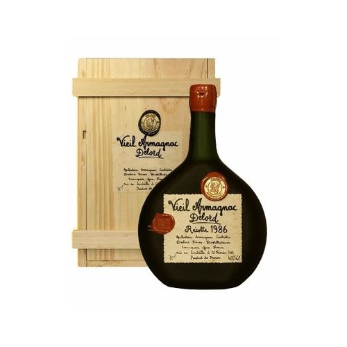 Armagnac Delord Millésimés 1986 40% 0,7 l