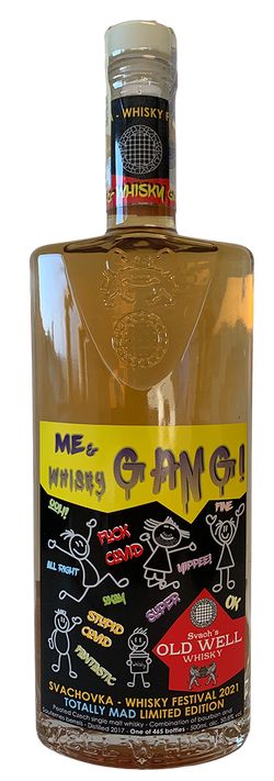 Svach´s OLD WELL ME & WHISKY GANG 50,8% 0,5L