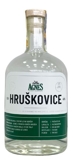 Agnes Hruškovice Muškatelka 45% 0,5L