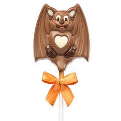 Chocolissimo - Čokoládové lízátko ve tvaru netopýra na Halloween 35 g