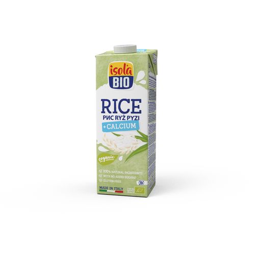 ABAFOODS S.r.l. Rýžový nápoj s vápníkem Isola BIO 1000 ml