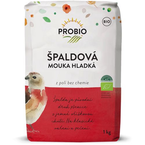 PRO-BIO obchod.spol. s r.o. Mouka špaldová hladká 1 kg BIO