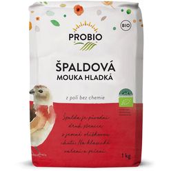 PRO-BIO obchod.spol. s r.o. Mouka špaldová hladká 1 kg BIO