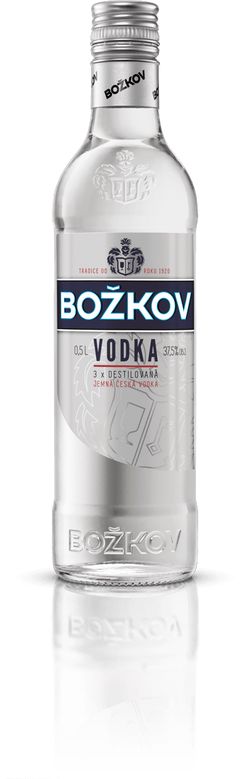 Božkov Vodka 37,5% 1l