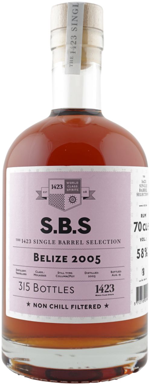 S.B.S Belize 2005 0,7l 58%