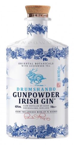 Drumshanbo Gunpowder Ceramic Irish Gin 0,7l 43%