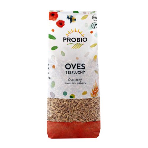 PRO-BIO obchod.spol. s r.o. Oves bezpluchý BIO PROBIO 500 g