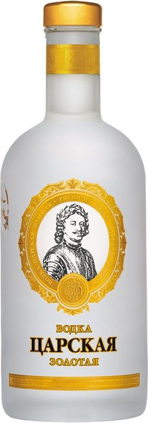 Carskaja vodka Vodka Carskaja Gold 40% 1l