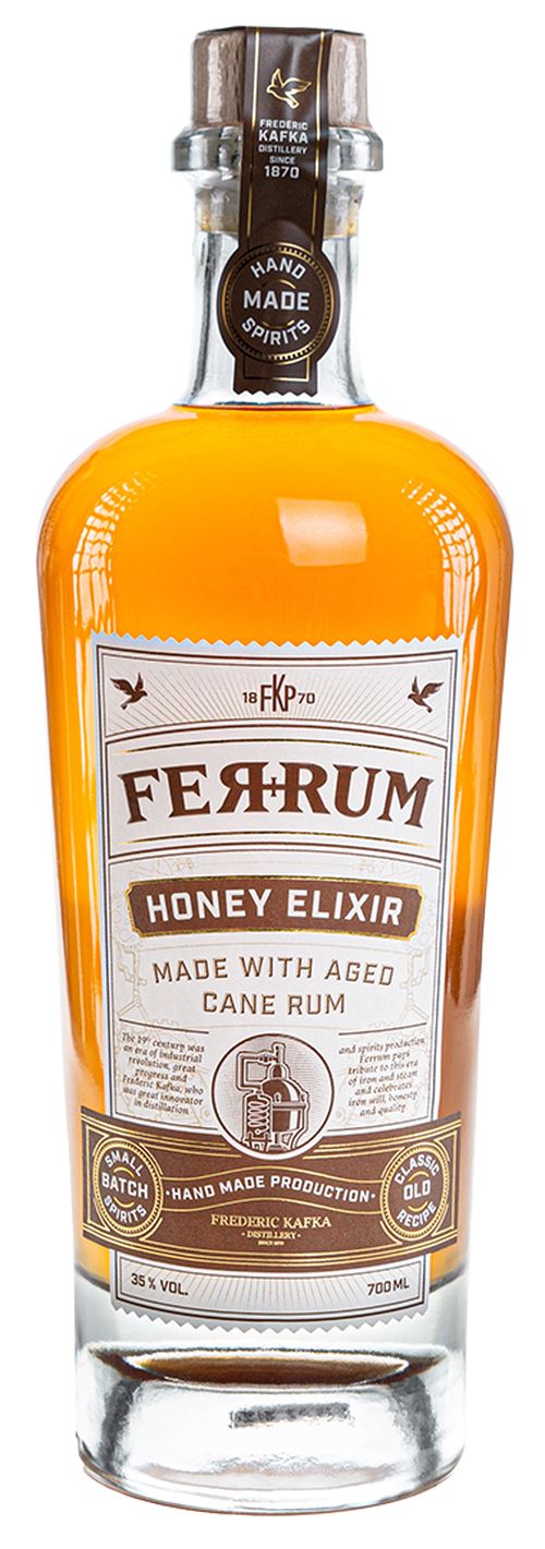 Frederic Kafka FERRUM Honey elixír 35% 0,7L