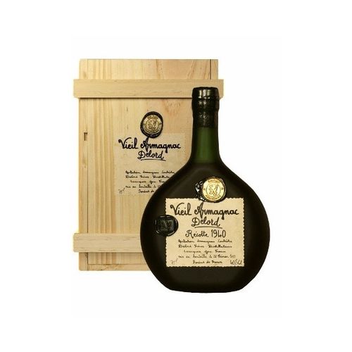 Armagnac Delord Millésimés 1940 40% 0,7 l