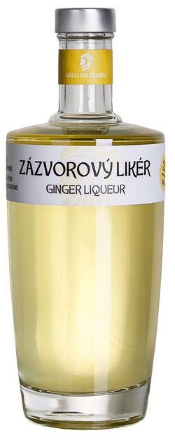 GALLI DISTILLERY Zázvorový likér 35% 0,5L