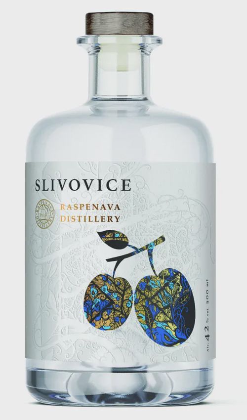 Raspenava Slivovice 42% 0,5L