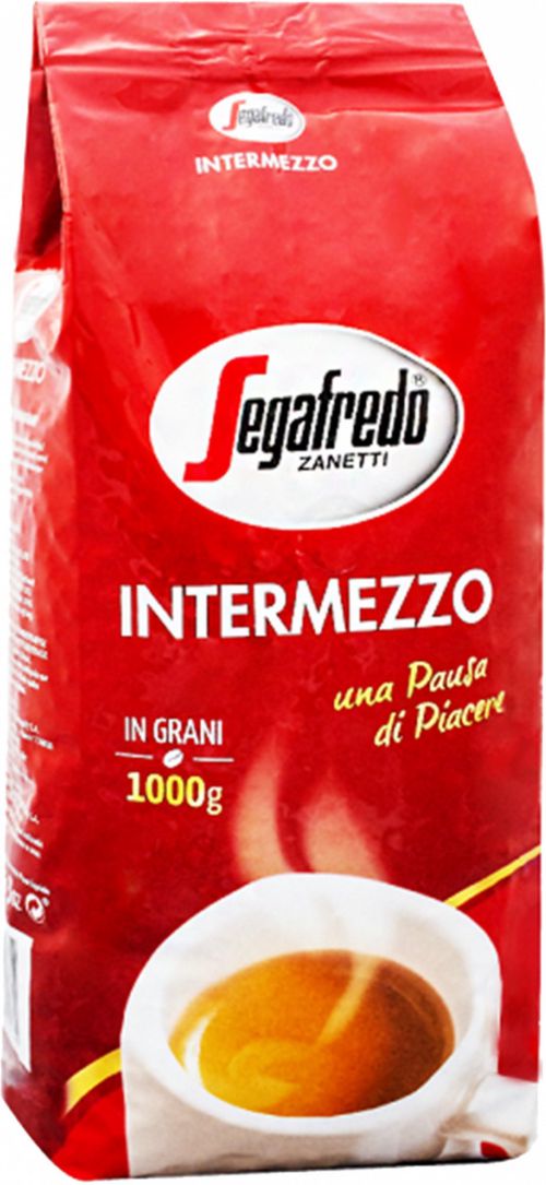 Segafredo Zanetti Intermezzo, zrnková, 1000g