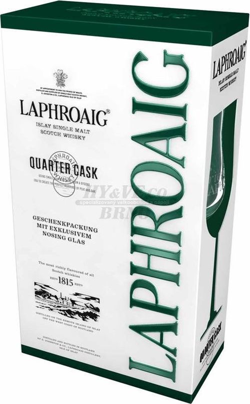 Laphroaig Quarter Cask 0,7l 48% + 1x sklo GB