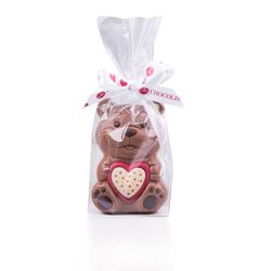 Chocolissimo - Valentýnský medvídek z čokolády 75 g