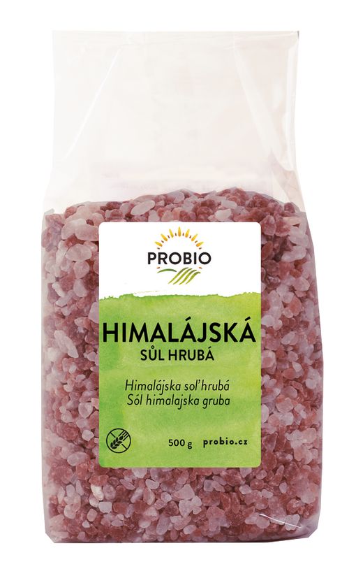 PRO-BIO obchod.spol. s r.o. Sůl himalajská hrubá 500 g Probio