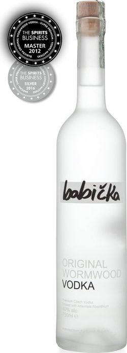 Vodka Babička 40% 0,7L prémiová vodka