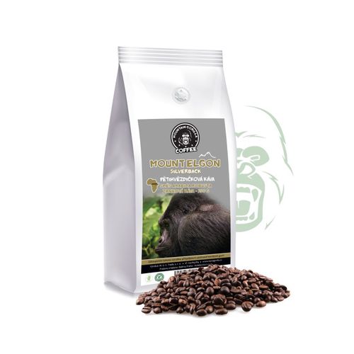 Zrnková káva Mount Elgon - Silverback 250 g