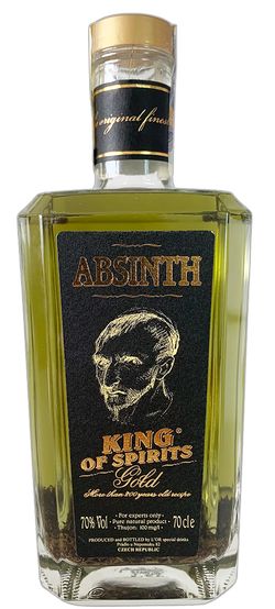 Absinth KING of Spirits GOLD 70% 0,7L