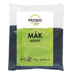 PRO-BIO obchod.spol. s r.o. Mák modrý Bio 250 g PROBIO