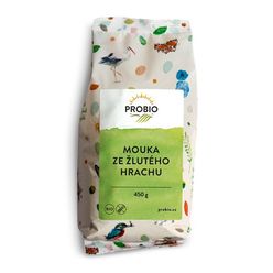 PRO-BIO obchod.spol. s r.o. Mouka ze žlutého hrachu 450 g BIO BEZLEPKOVÁ  PROBIO