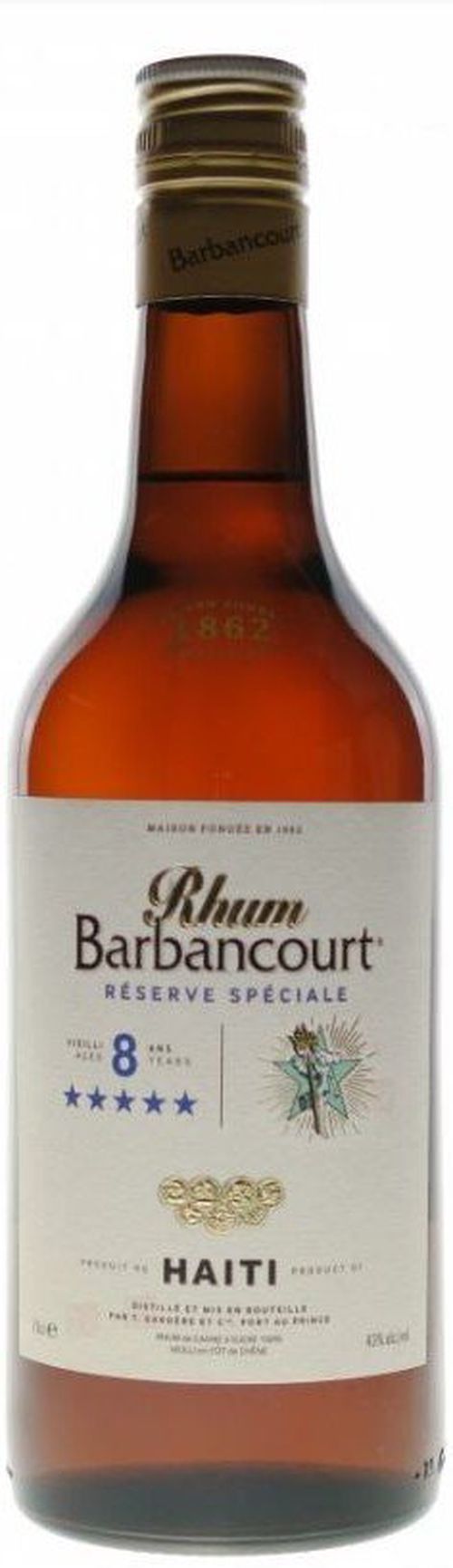 Barbancourt Reserve 8y 0,7l 43% / Bílý dub