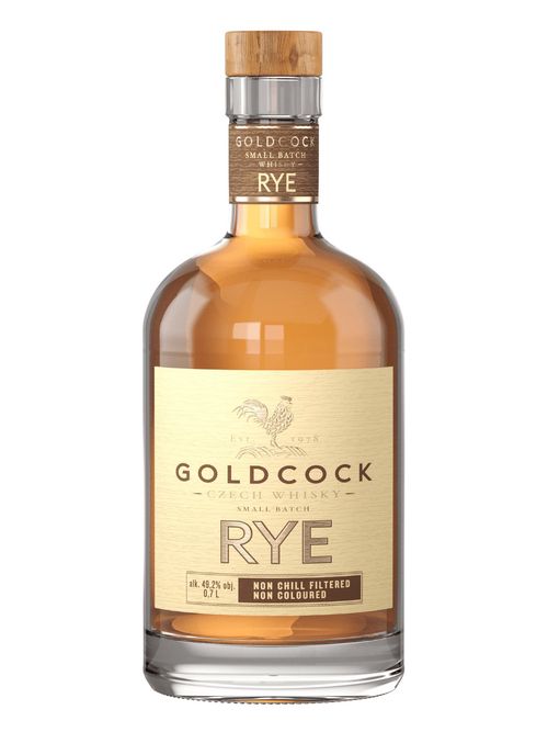 GoldCock Rye whisky (žitná) 49,2% 0,7L