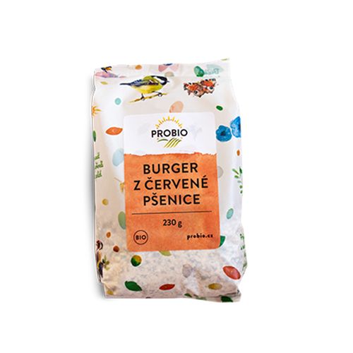 PRO-BIO, obchodní společnost s r.o. Burger z červené pšenice 230 g BIO
