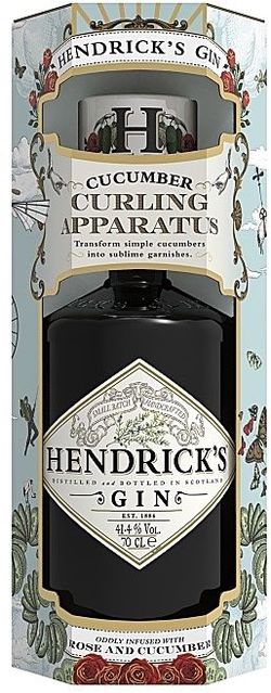 Hendrick's Gin + Cucumber Curler 0,7l 41,4%