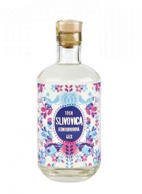 Tosh Slivovica Jednodruhová 0,5l 46%